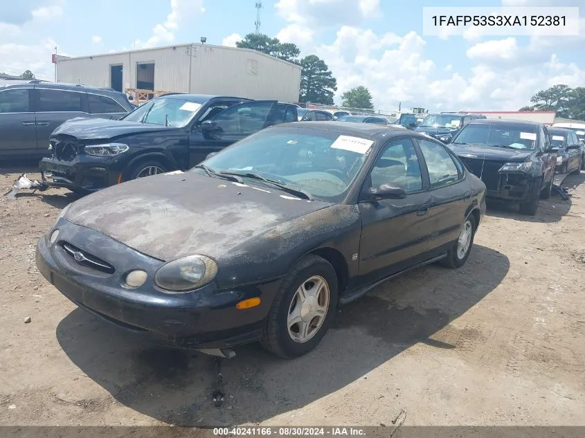 1FAFP53S3XA152381 1999 Ford Taurus Se/Se-Ne