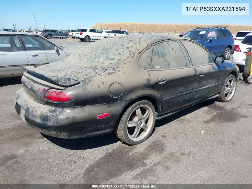 1999 Ford Taurus Se/Se-Ne VIN: 1FAFP53SXXA231594 Lot: 40318468