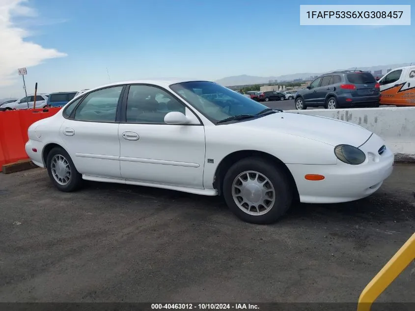 1999 Ford Taurus Se/Se-Ne VIN: 1FAFP53S6XG308457 Lot: 40463012