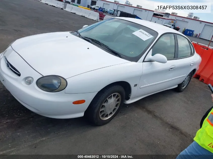 1999 Ford Taurus Se/Se-Ne VIN: 1FAFP53S6XG308457 Lot: 40463012