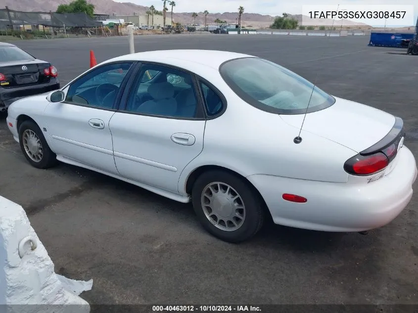 1999 Ford Taurus Se/Se-Ne VIN: 1FAFP53S6XG308457 Lot: 40463012