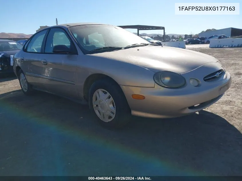 1999 Ford Taurus Lx VIN: 1FAFP52U8XG177163 Lot: 40463643