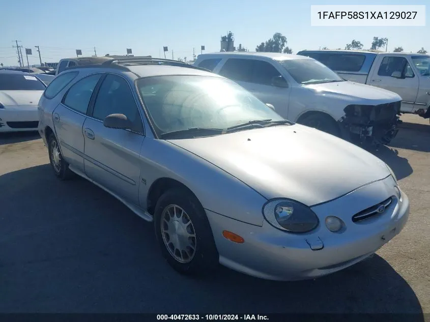 1999 Ford Taurus Se VIN: 1FAFP58S1XA129027 Lot: 40472633