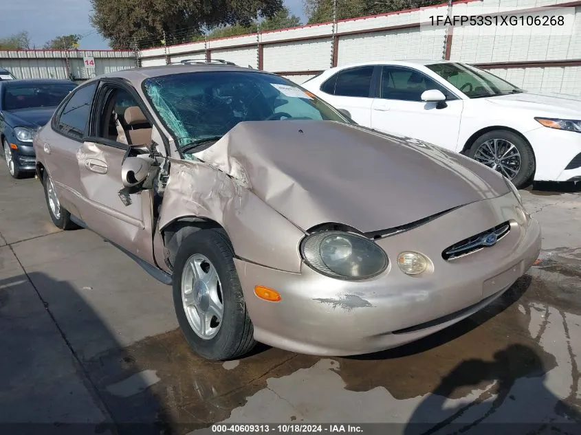 1999 Ford Taurus Se/Se-Ne VIN: 1FAFP53S1XG106268 Lot: 40609313