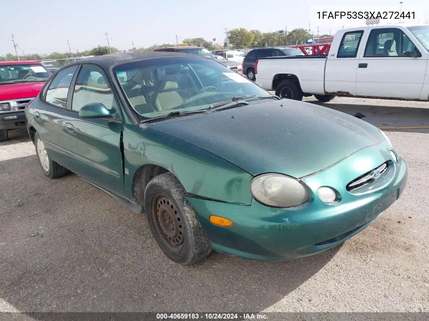 1999 Ford Taurus Se/Se-Ne VIN: 1FAFP53S3XA272441 Lot: 40659183