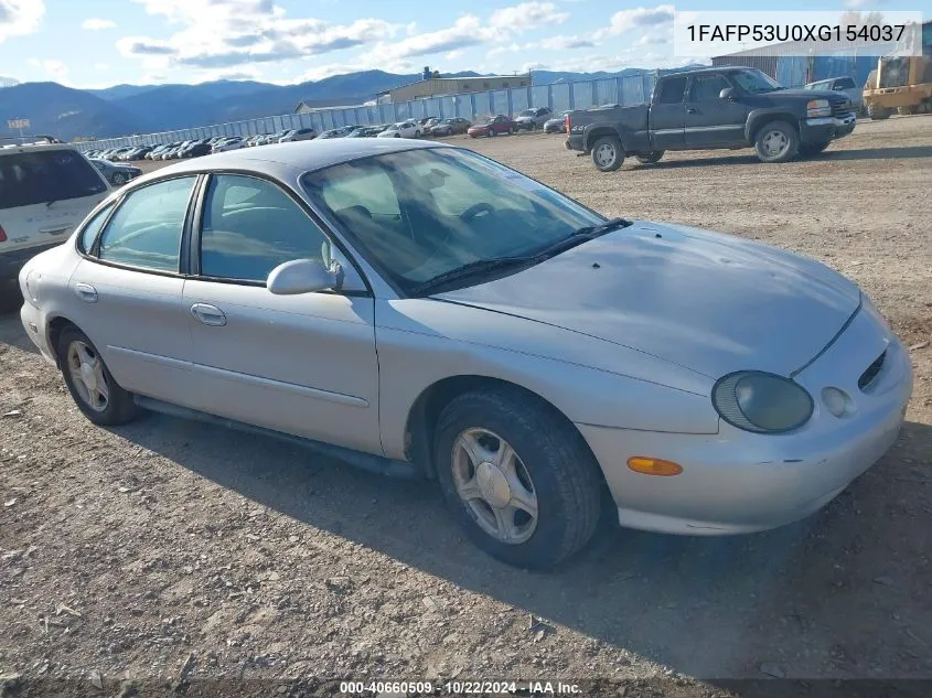 1999 Ford Taurus Se/Se-Ne VIN: 1FAFP53U0XG154037 Lot: 40660509