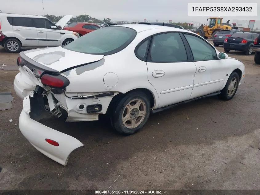 1FAFP53S8XA293432 1999 Ford Taurus Se/Se-Ne