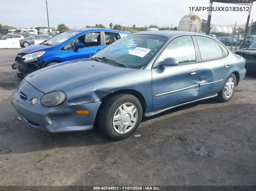 1999 Ford Taurus Se/Se-Ne VIN: 1FAFP53UXXG183612 Lot: 40744931