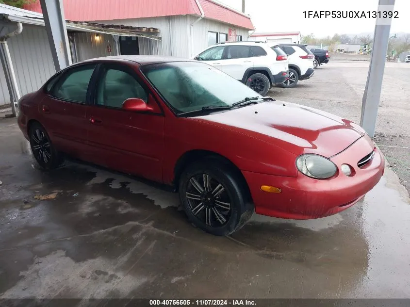 1999 Ford Taurus Se/Se-Ne VIN: 1FAFP53U0XA131392 Lot: 40756505