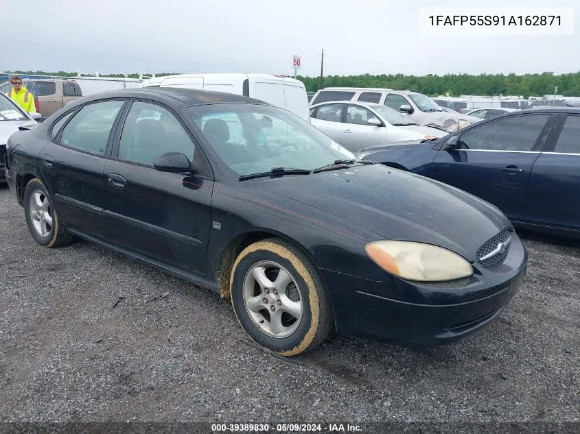 2001 Ford Taurus Ses VIN: 1FAFP55S91A162871 Lot: 39389830