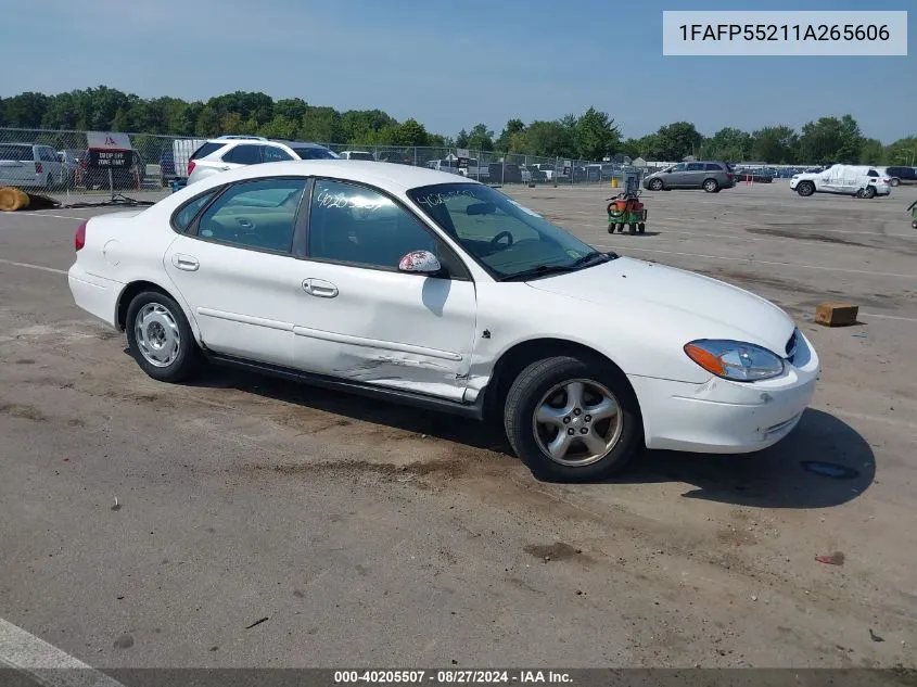 1FAFP55211A265606 2001 Ford Taurus Ses