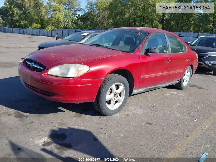 2001 Ford Taurus Se VIN: 1FAFP53U31A153054 Lot: 40480377