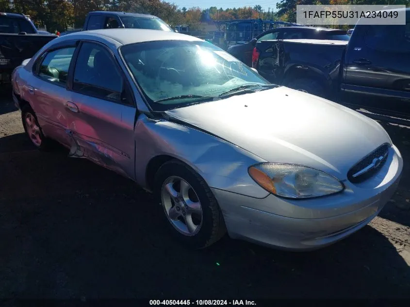 2001 Ford Taurus Ses VIN: 1FAFP55U31A234049 Lot: 40504445