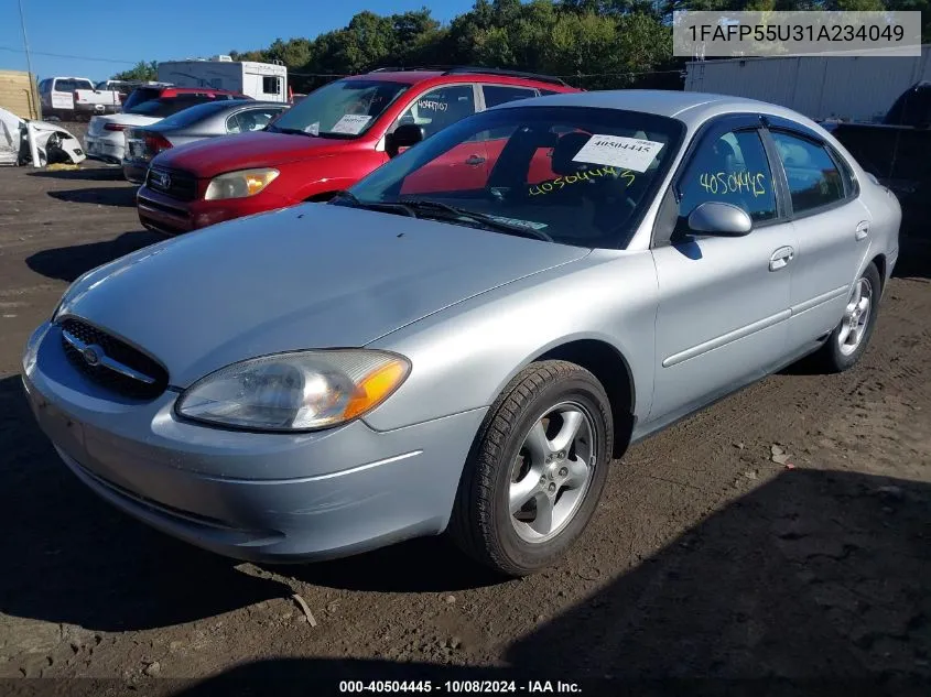 2001 Ford Taurus Ses VIN: 1FAFP55U31A234049 Lot: 40504445