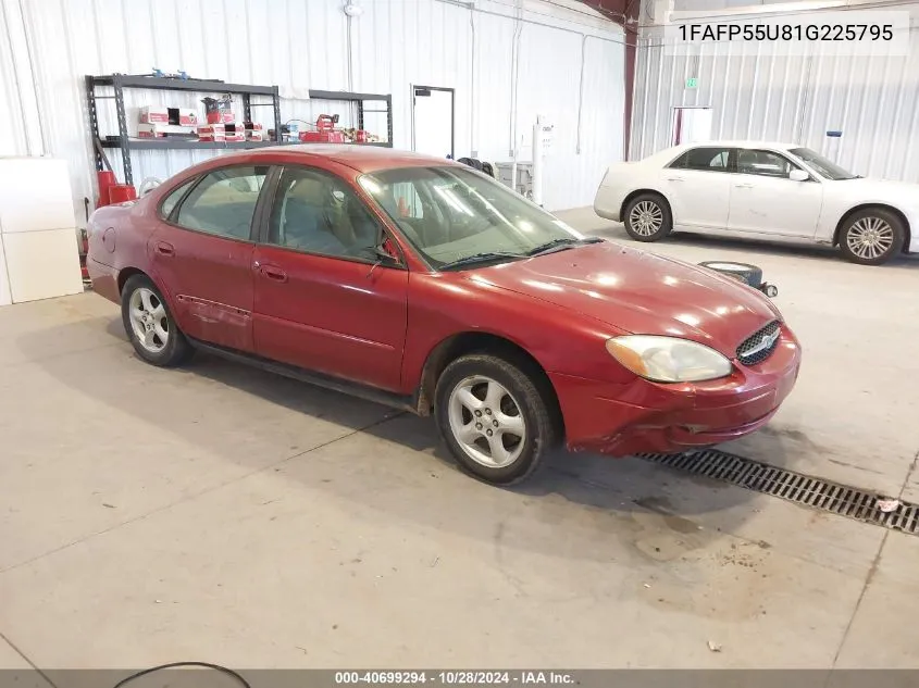 2001 Ford Taurus Ses VIN: 1FAFP55U81G225795 Lot: 40699294