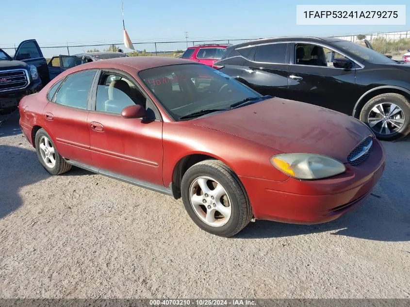 2001 Ford Taurus Se VIN: 1FAFP53241A279275 Lot: 40703210