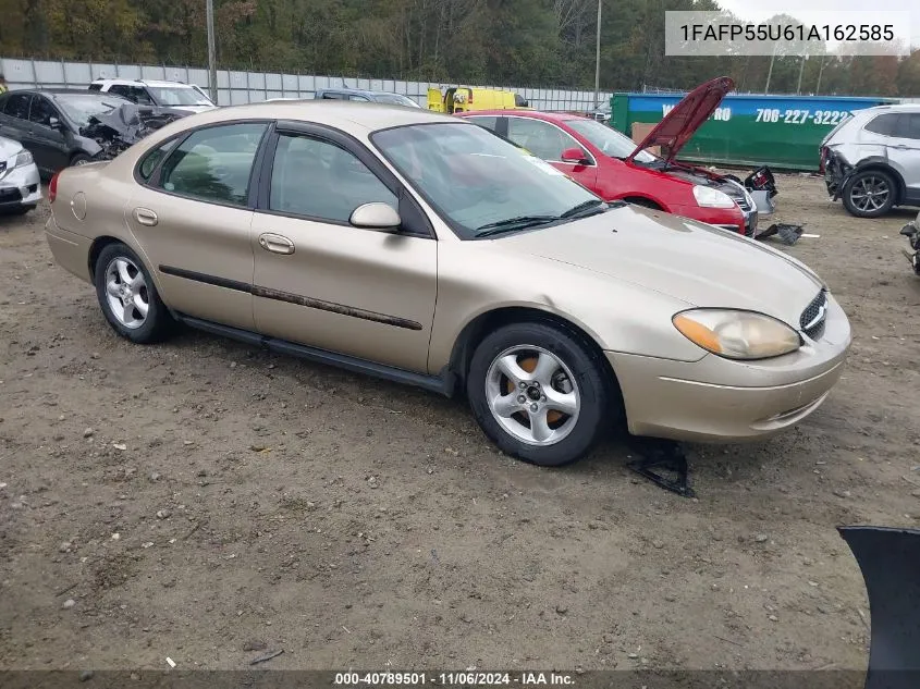 2001 Ford Taurus Ses VIN: 1FAFP55U61A162585 Lot: 40789501