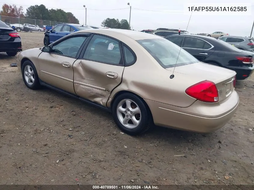 2001 Ford Taurus Ses VIN: 1FAFP55U61A162585 Lot: 40789501