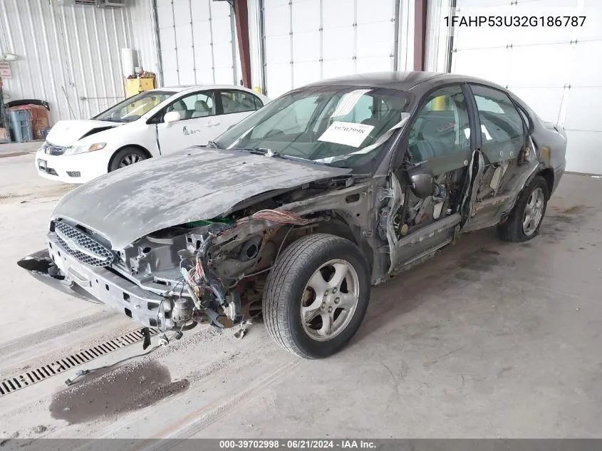 1FAHP53U32G186787 2002 Ford Taurus Se