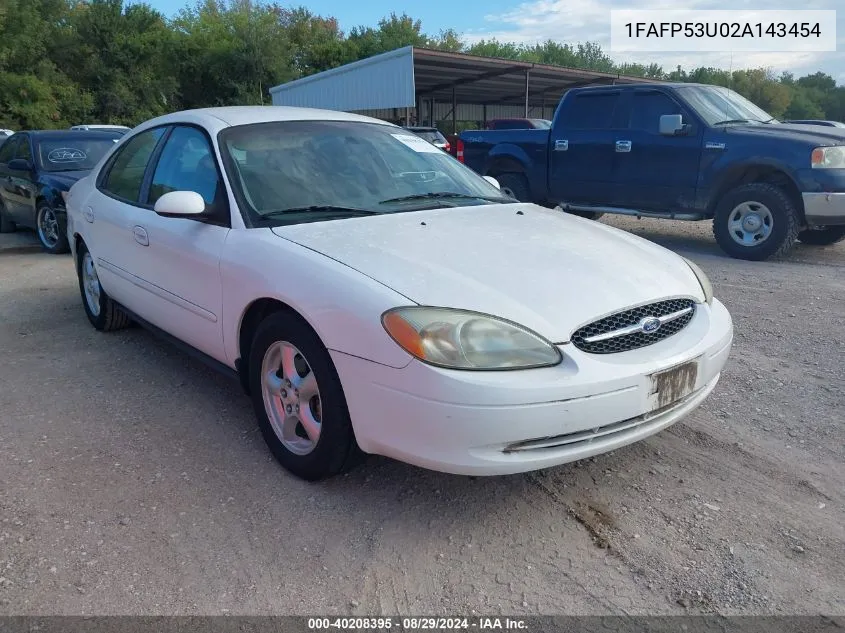 1FAFP53U02A143454 2002 Ford Taurus Se