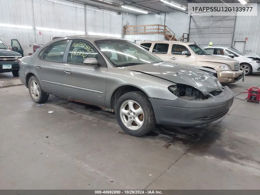 2002 Ford Taurus Ses VIN: 1FAFP55U12G133977 Lot: 40692890