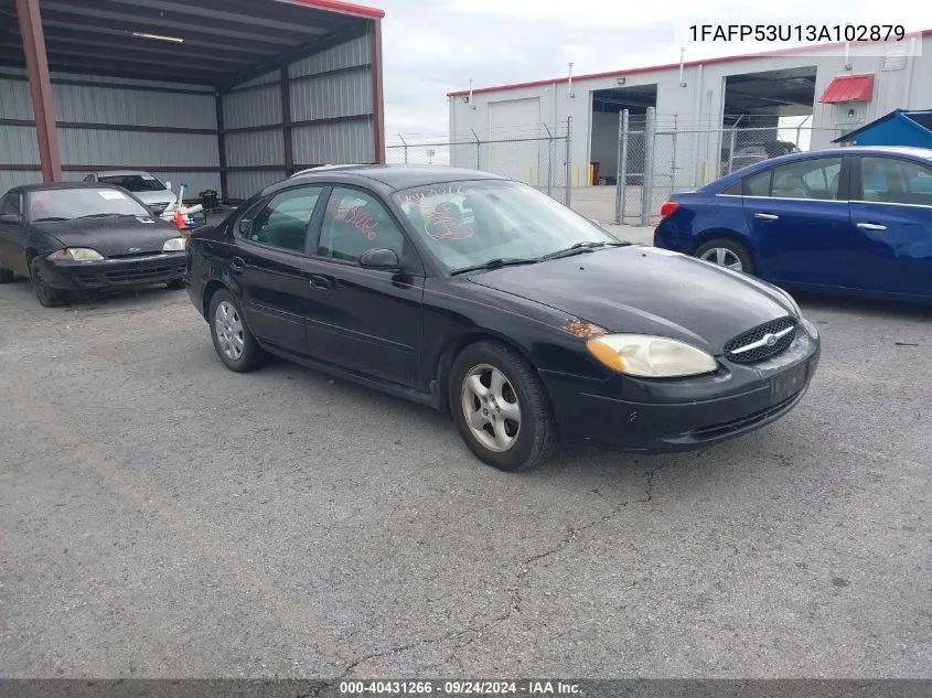 2003 Ford Taurus Se VIN: 1FAFP53U13A102879 Lot: 40431266