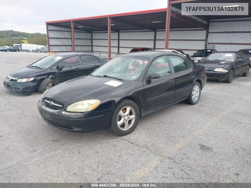 2003 Ford Taurus Se VIN: 1FAFP53U13A102879 Lot: 40431266