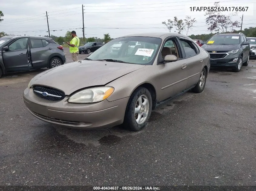 1FAFP55263A176567 2003 Ford Taurus Ses