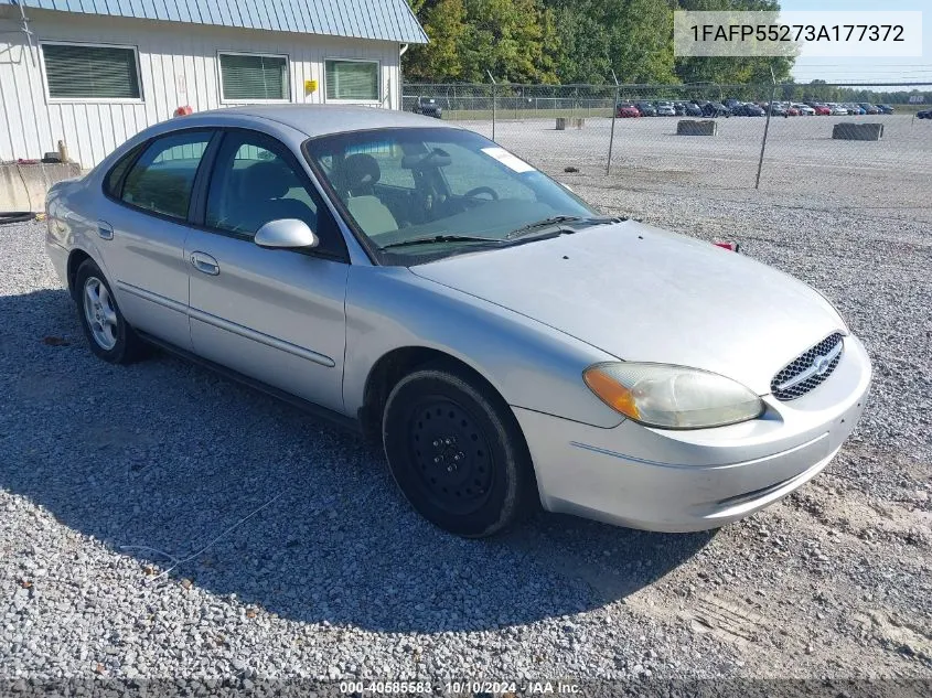 2003 Ford Taurus Ses VIN: 1FAFP55273A177372 Lot: 40585583