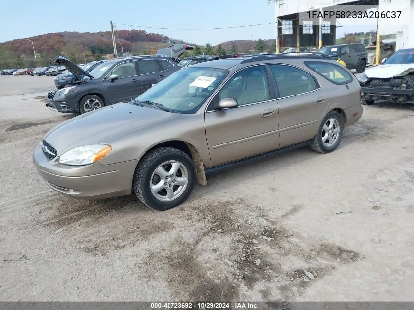 1FAFP58233A206037 2003 Ford Taurus Se