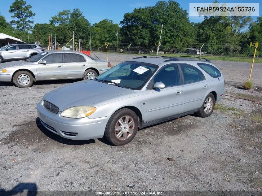 1FAHP59S24A155736 2004 Ford Taurus Sel