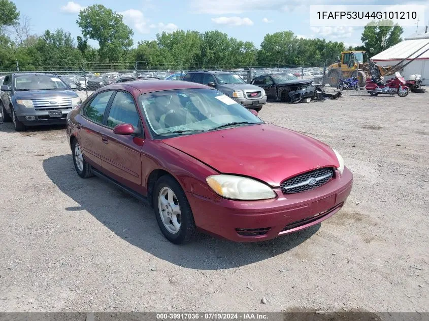 2004 Ford Taurus Se VIN: 1FAFP53U44G101210 Lot: 39917036