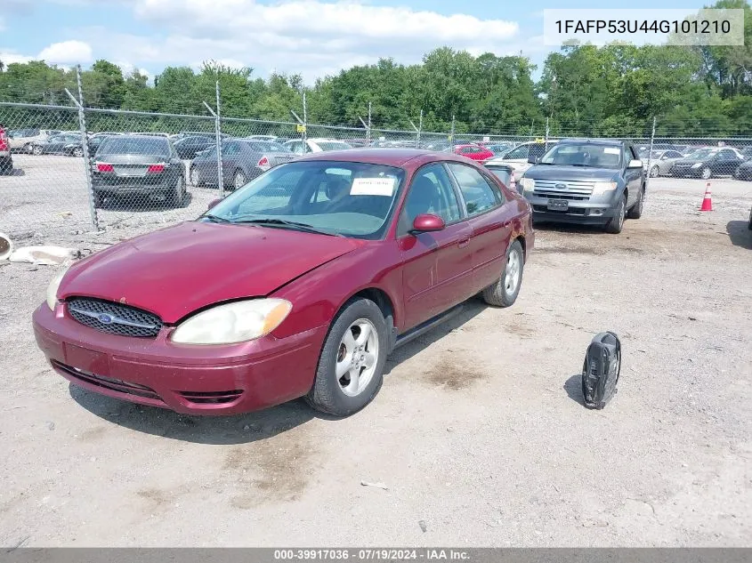 2004 Ford Taurus Se VIN: 1FAFP53U44G101210 Lot: 39917036