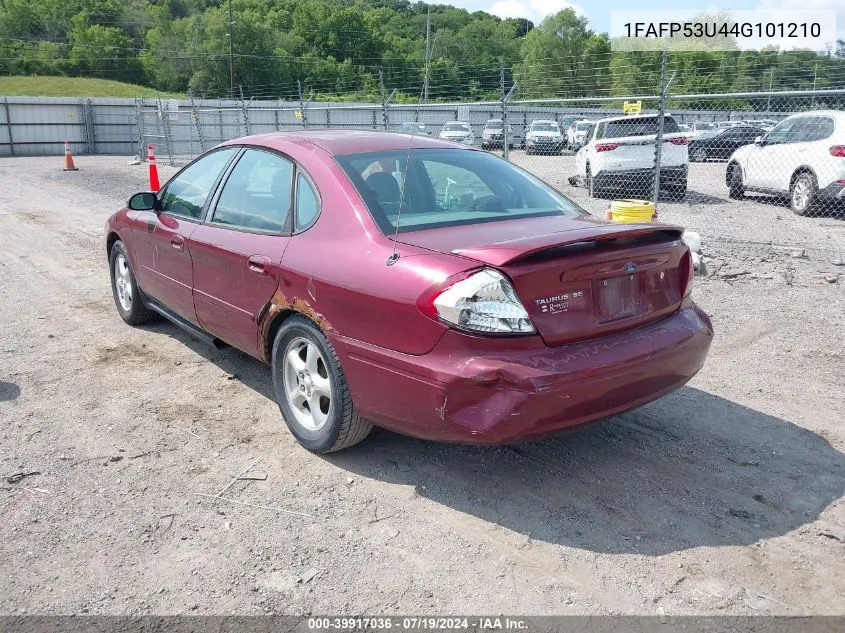 2004 Ford Taurus Se VIN: 1FAFP53U44G101210 Lot: 39917036