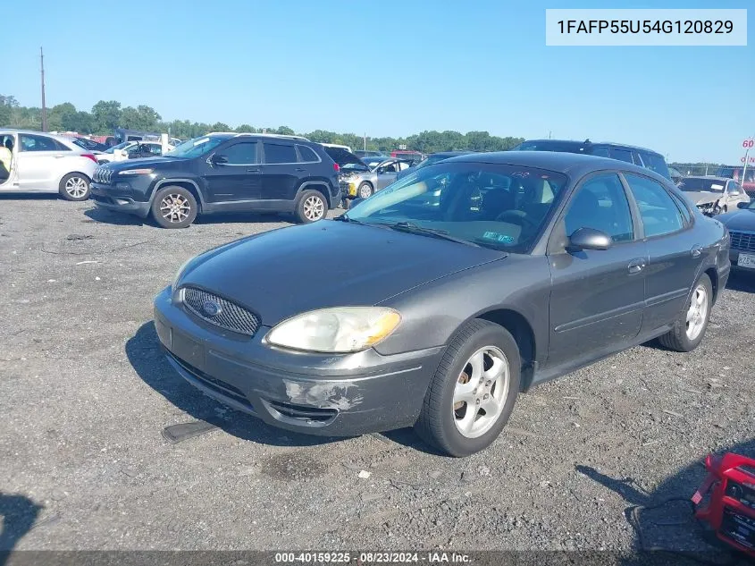 2004 Ford Taurus Ses VIN: 1FAFP55U54G120829 Lot: 40159225