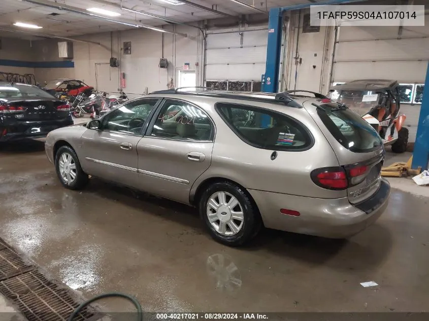 1FAFP59S04A107014 2004 Ford Taurus Sel