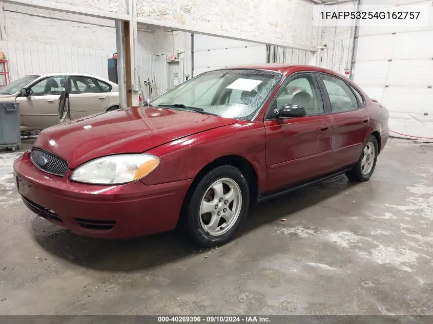 2004 Ford Taurus Se VIN: 1FAFP53254G162757 Lot: 40269396