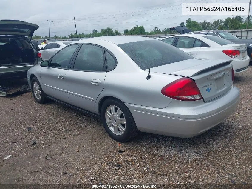 1FAFP56S24A165405 2004 Ford Taurus Sel