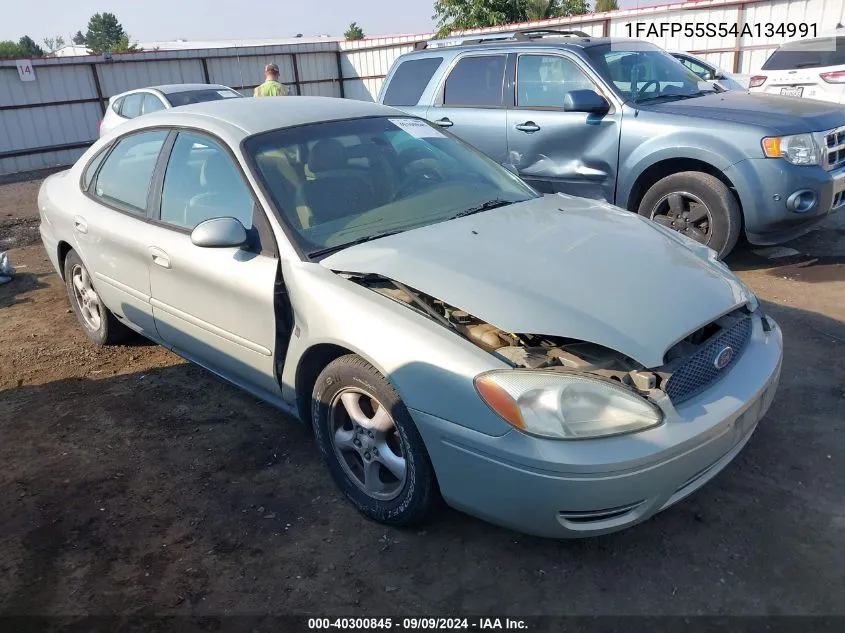 2004 Ford Taurus Ses VIN: 1FAFP55S54A134991 Lot: 40300845