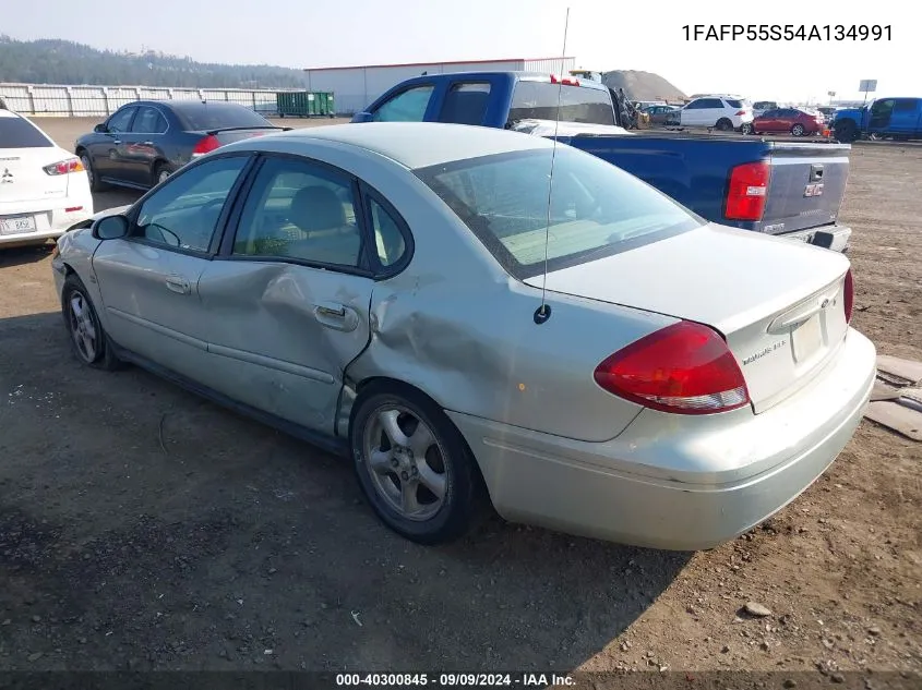 2004 Ford Taurus Ses VIN: 1FAFP55S54A134991 Lot: 40300845