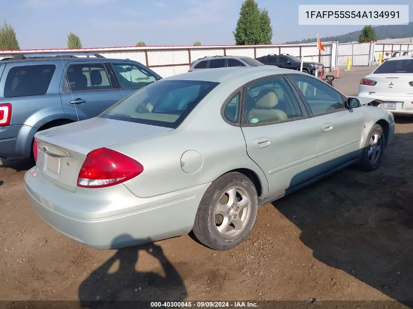 2004 Ford Taurus Ses VIN: 1FAFP55S54A134991 Lot: 40300845