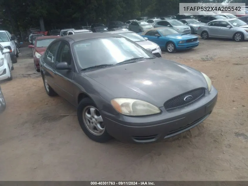 1FAFP532X4A205542 2004 Ford Taurus Se