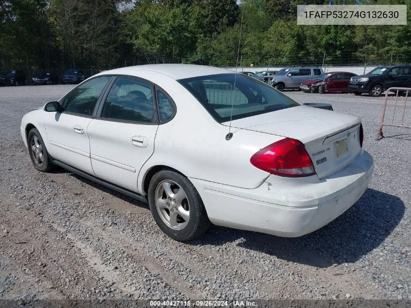 2004 Ford Taurus Se VIN: 1FAFP53274G132630 Lot: 40427115