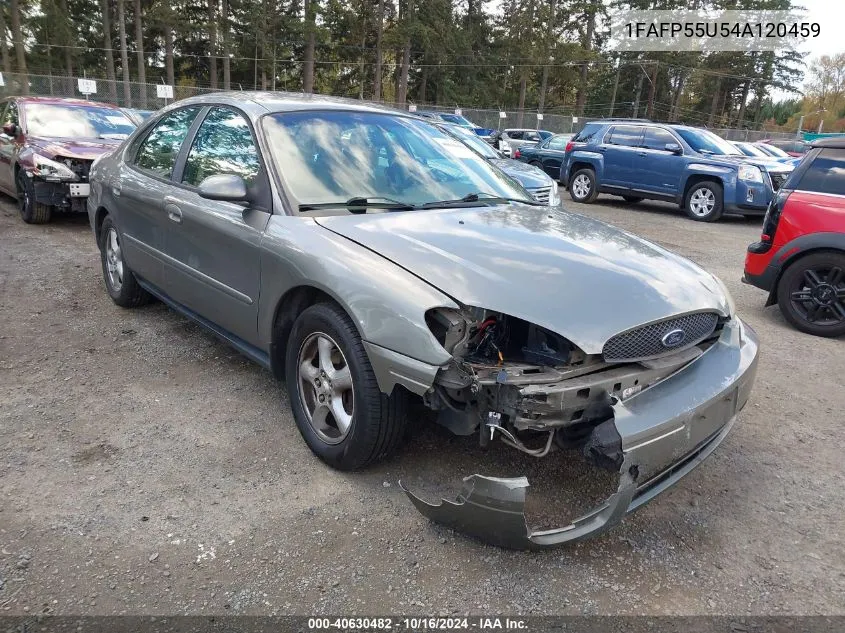 2004 Ford Taurus Ses VIN: 1FAFP55U54A120459 Lot: 40630482