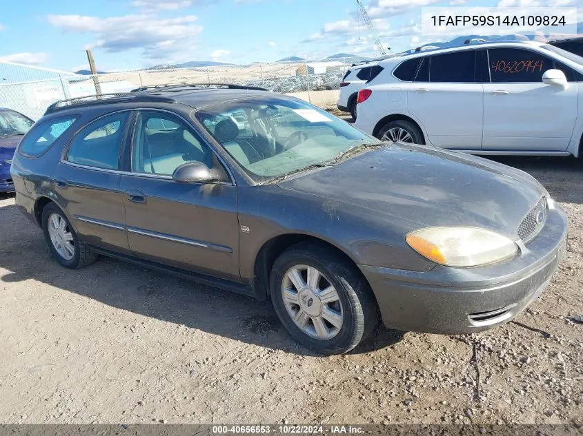 2004 Ford Taurus Sel VIN: 1FAFP59S14A109824 Lot: 40656553