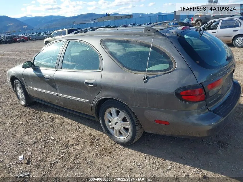 2004 Ford Taurus Sel VIN: 1FAFP59S14A109824 Lot: 40656553