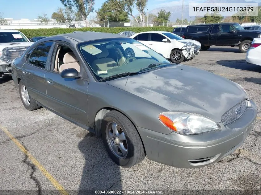 2004 Ford Taurus Se VIN: 1FAFP53U24G163379 Lot: 40690022