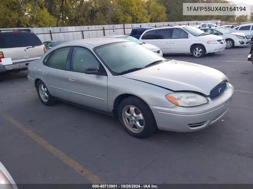 1FAFP55UX4G164194 2004 Ford Taurus Ses