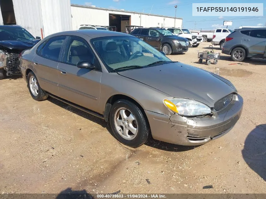 1FAFP55U14G191946 2004 Ford Taurus Ses