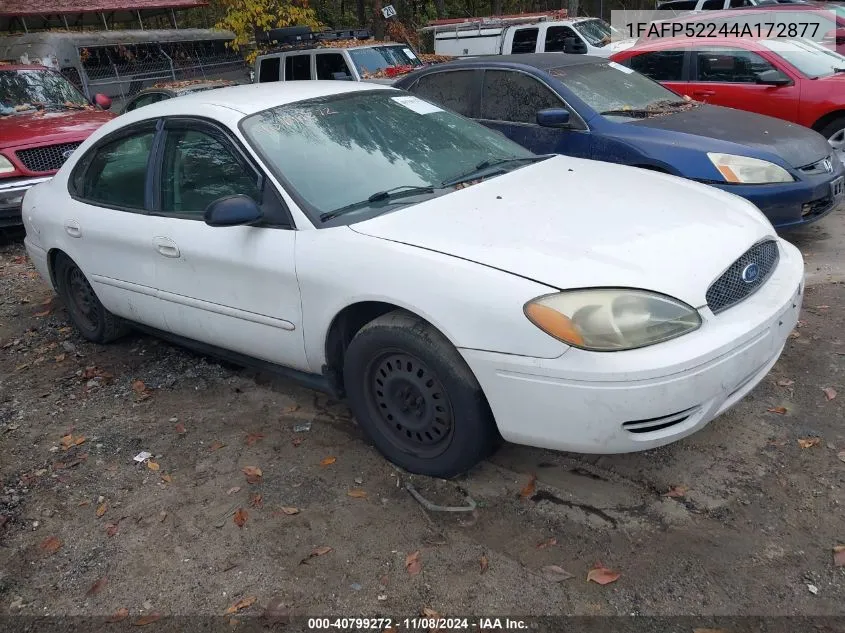 2004 Ford Taurus Lx VIN: 1FAFP52244A172877 Lot: 40799272